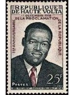 Haute Volta N° 070 Obli