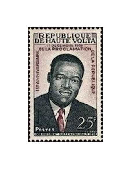 Haute Volta N° 070 Obli