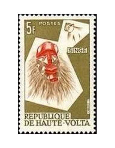 Haute Volta N° 077 Obli