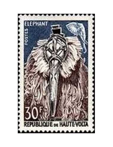 Haute Volta N° 084 Obli