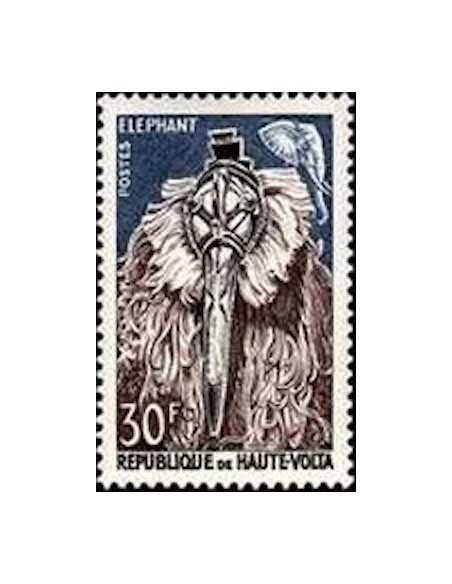 Haute Volta N° 084 Obli