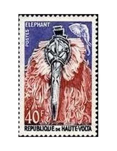 Haute Volta N° 085 Obli