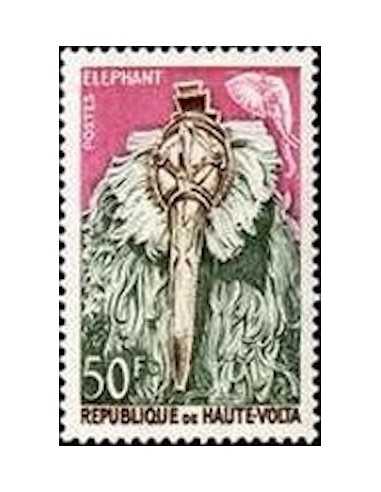 Haute Volta N° 086 Obli
