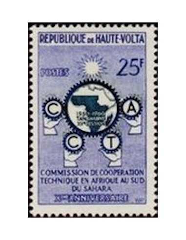Haute Volta N° 090 Obli