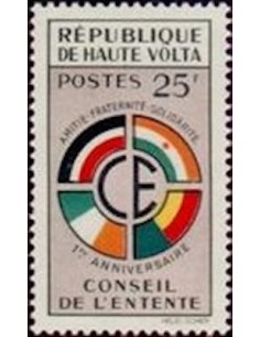 Haute Volta N° 091 Obli