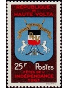 Haute Volta N° 094 Obli