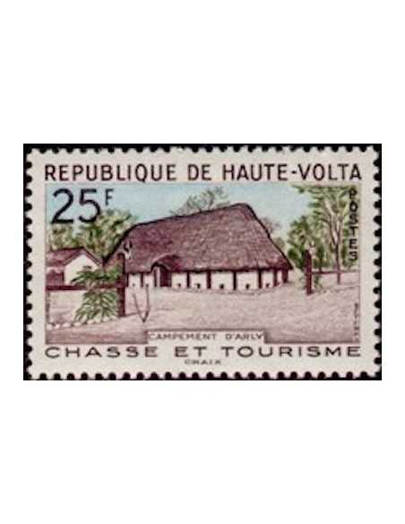 Haute Volta N° 100 Obli