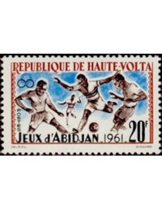 Haute Volta N° 104 Obli