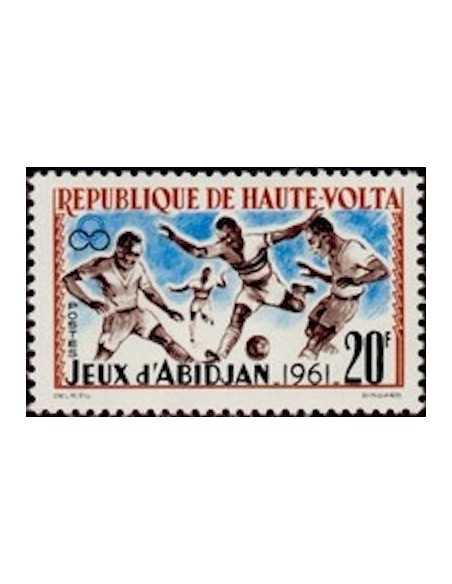 Haute Volta N° 104 Obli