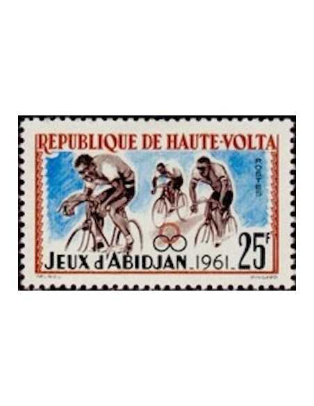 Haute Volta N° 105 Obli