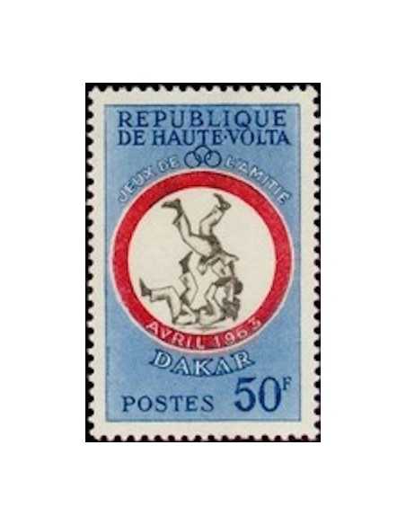Haute Volta N° 112 Obli