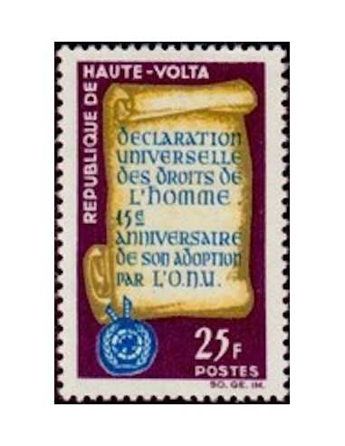 Haute Volta N° 130 Obli