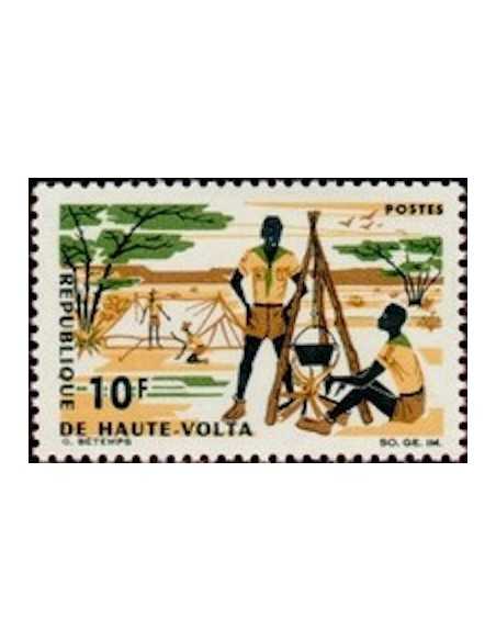 Haute Volta N° 170 Obli
