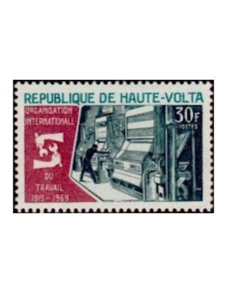 Haute Volta N° 196 Obli