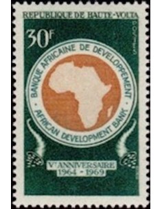 Haute Volta N° 203 Obli