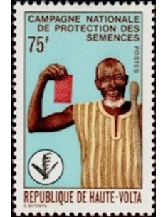 Haute Volta N° 252 Obli