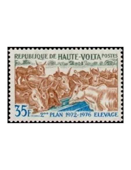 Haute Volta N° 276 Obli