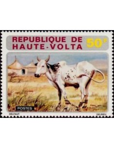 Haute Volta N° 282 Obli