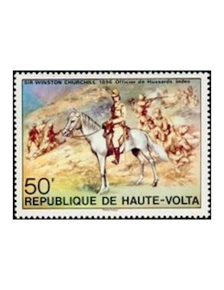 Haute Volta N° 333 Obli