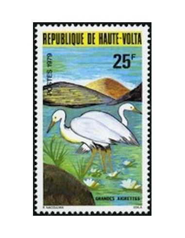 Haute Volta N° 500 Obli