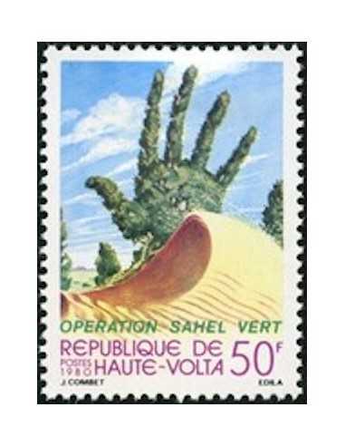 Haute Volta N° 520 Obli