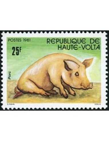 Haute Volta N° 564 Obli