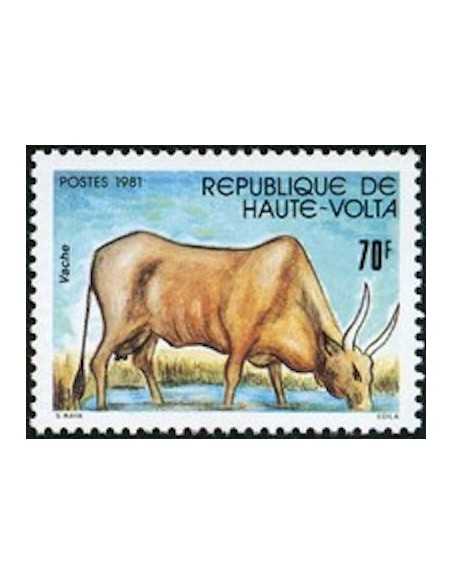 Haute Volta N° 565 Obli