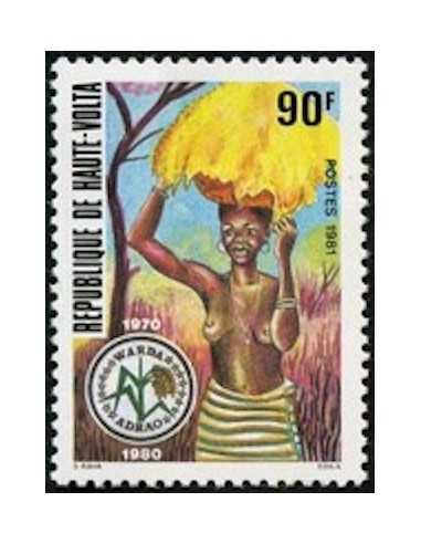 Haute Volta N° 568 Obli