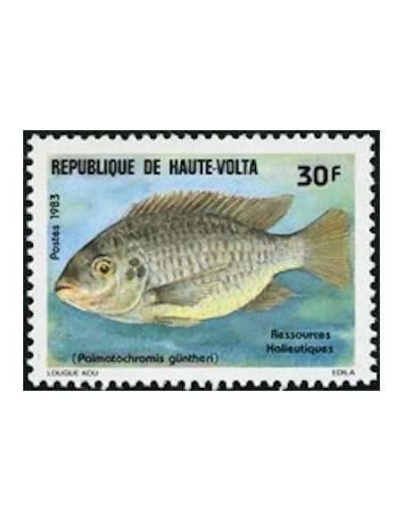 Haute Volta N° 602 Obli