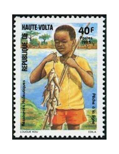 Haute Volta N° 603 Obli
