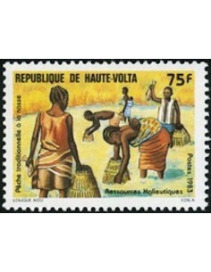 Haute Volta N° 605 Obli