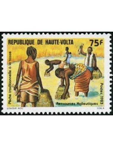 Haute Volta N° 605 Obli