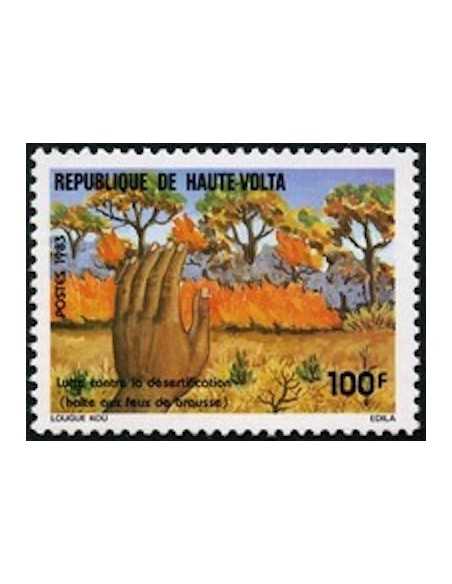 Haute Volta N° 612 Obli