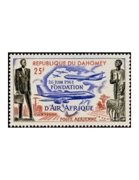 Dahomey PA N° 21 Obli