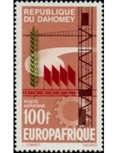 Dahomey PA N° 42 Obli