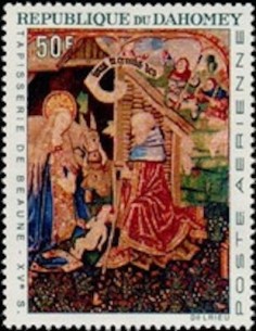 Dahomey PA N° 50 Obli
