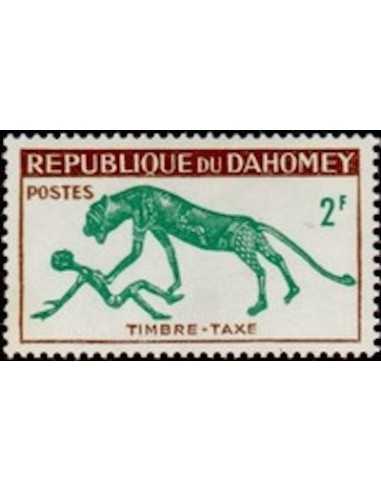 Dahomey TA N° 33 Obli