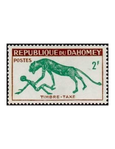 Dahomey TA N° 33 Obli