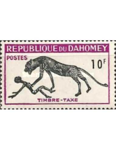 Dahomey TA N° 35 Obli
