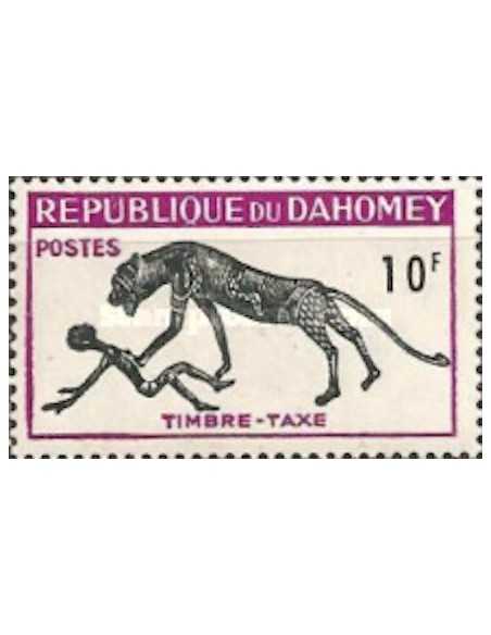 Dahomey TA N° 35 Obli