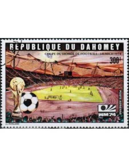 Dahomey PA N° 212E Obli