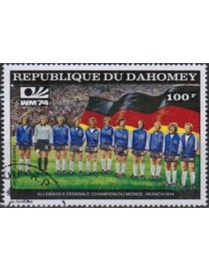 Dahomey PA N° 225F Obli