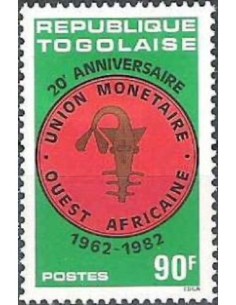 Togo N° 1081 Neuf *