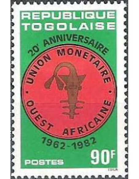 Togo N° 1081 Obli