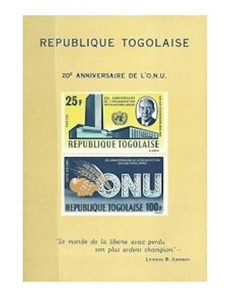 Togo BF N° 019 Obli