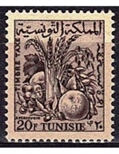 Tunisie N° TA72 obli