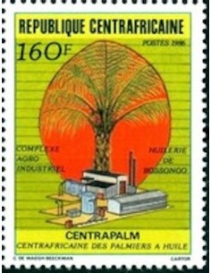 Centrafricaine N° 0734 Neuf **