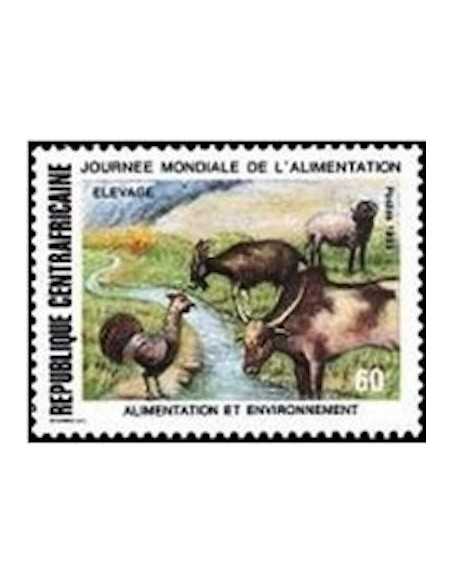 Centrafricaine N° 0819 Neuf **