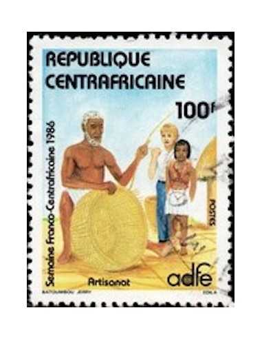 Centrafricaine N° 0728 Obli