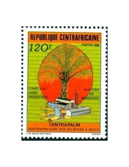 Centrafricaine N° 0733 Obli